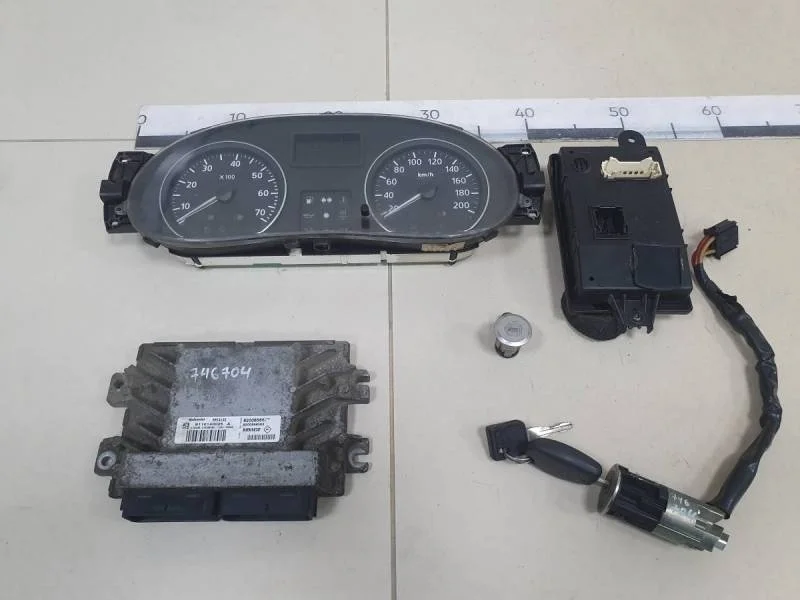 Замок зажигания (комплект) Renault Logan (1) 2005-2014