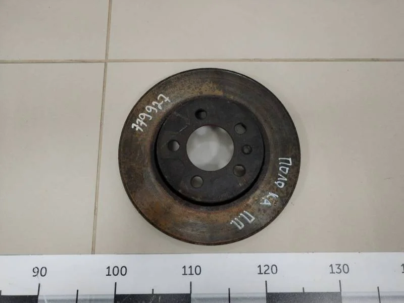 Диск тормозной передний Volkswagen Polo (Sed RUS) 2011>