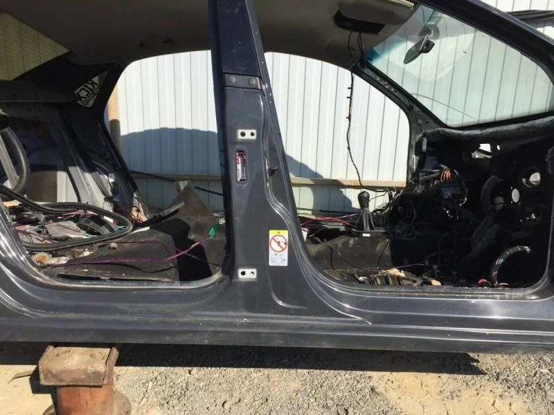 Порог со стойкой правый Volkswagen Polo (Sed RUS) 2011>