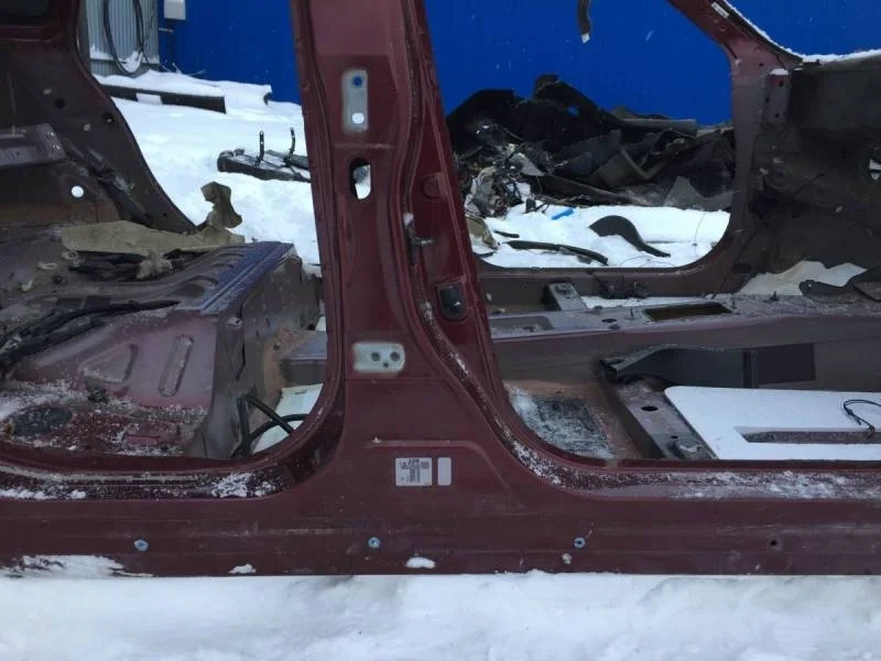 Порог со стойкой правый Nissan Almera 3 (G11, G15) 2012>