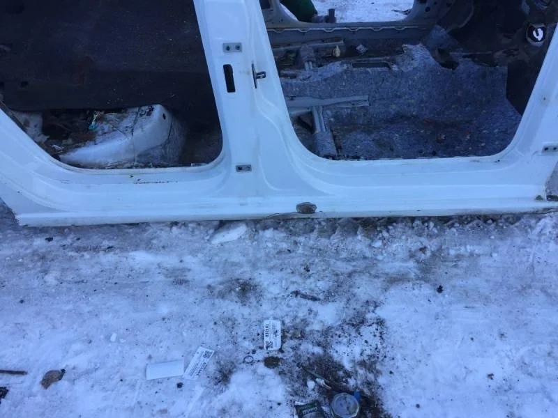 Порог со стойкой правый Volkswagen Polo (Sed RUS) 2011>