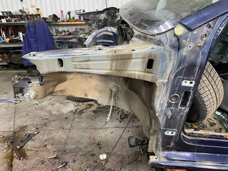 Лонжерон передний левый Volkswagen Polo (Sed RUS) 2011>