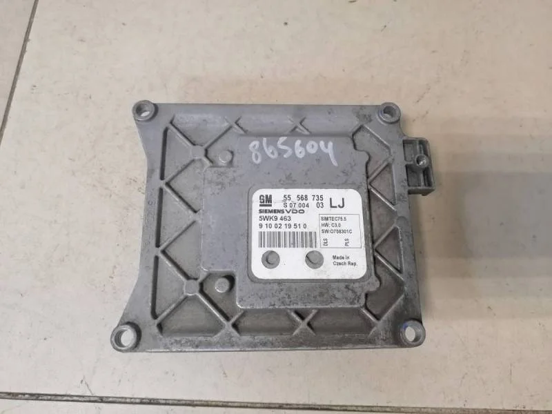 Блок управления двигателем Opel Astra H / Family 2004-2015