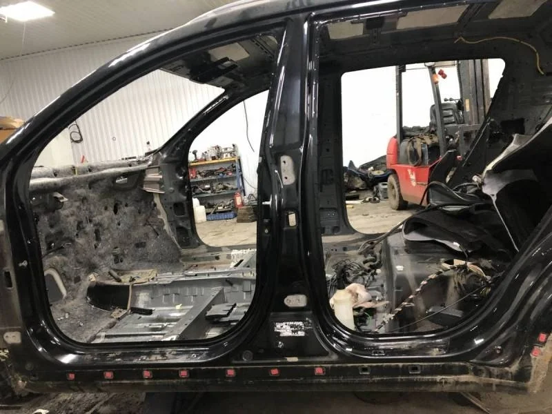 Порог со стойкой левый Kia Sportage 3 (SL) 2010-2015