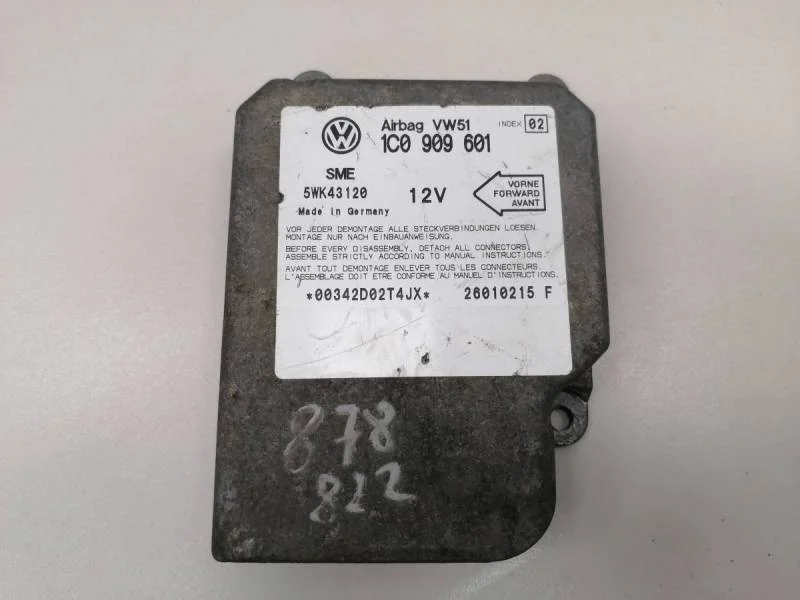 Блок управления AIR BAG Skoda Octavia (A4 1U-) 2000-2011