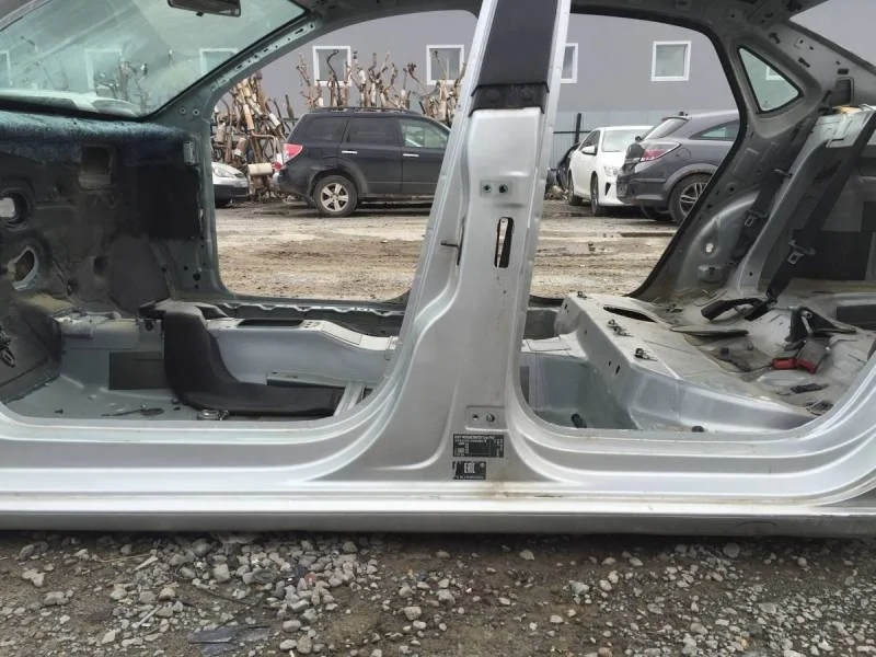 Порог со стойкой левый Volkswagen Polo (Sed RUS) 2011>