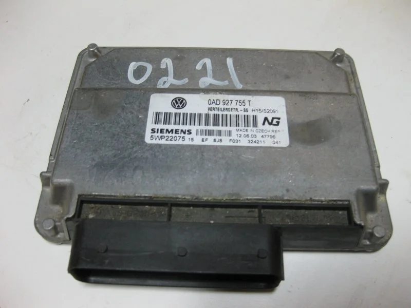 ЭБУ КПП Volkswagen Touareg 2003 0AD927755T ВНЕДОРОЖНИК BAC