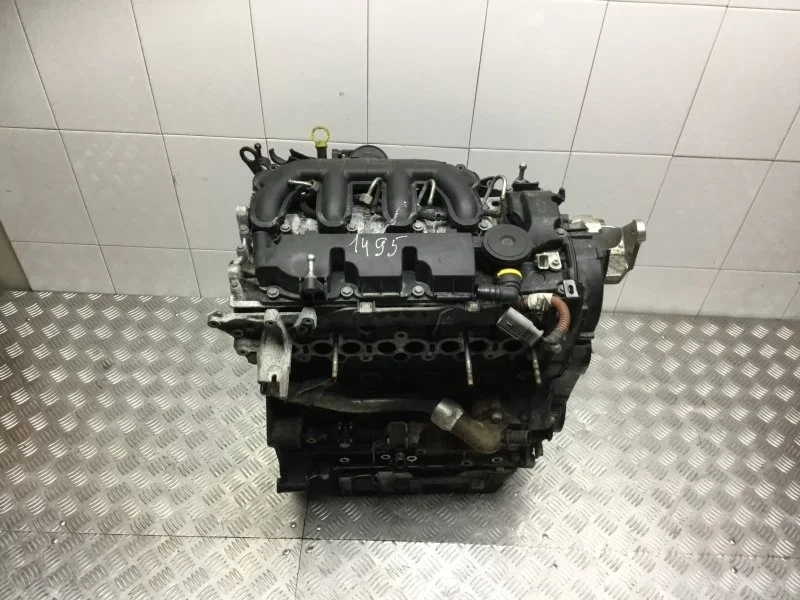 Двигатель ДВС голый столбик Peugeot 407 2005 0135QG 2