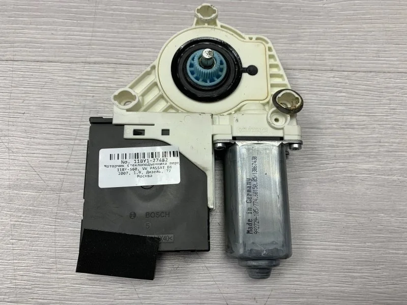 Моторчик стеклоподъемника Volkswagen Passat B6 2007 1K0959702Q УНИВЕРСАЛ BLS, передний правый