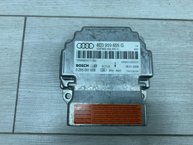 ЭБУ подушки безопасности Audi A4 2008 8E0959655G УНИВЕРСАЛ BPW