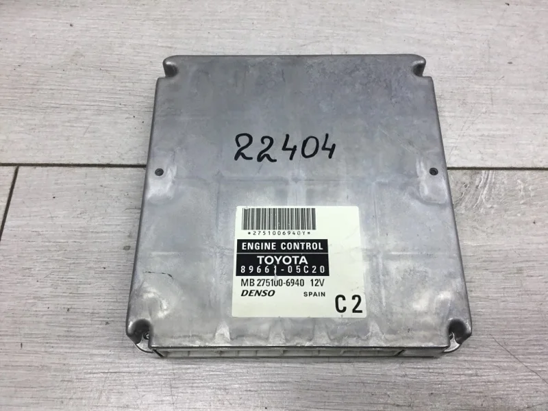 ЭБУ ДВС Toyota Avensis 2007 8966105C20 УНИВЕРСАЛ 1ZZ-FE