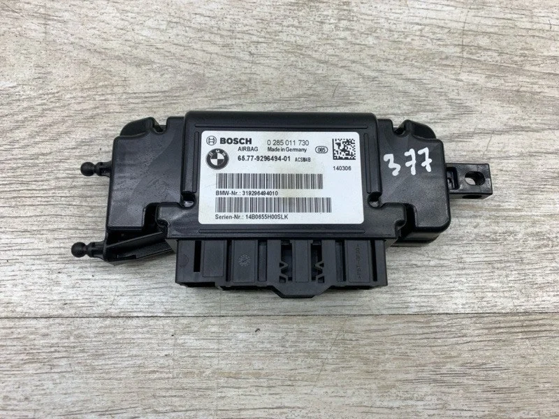 ЭБУ подушки безопасности Bmw 3 2014 65779296494 УНИВЕРСАЛ N47 D20 C