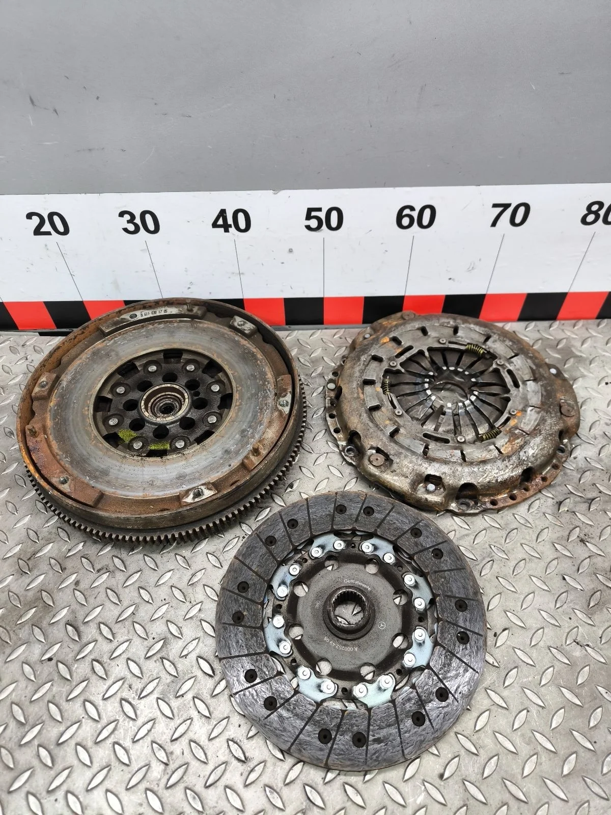 Комплект сцепления Б/У Mercedes Vito W638  CDi 2001