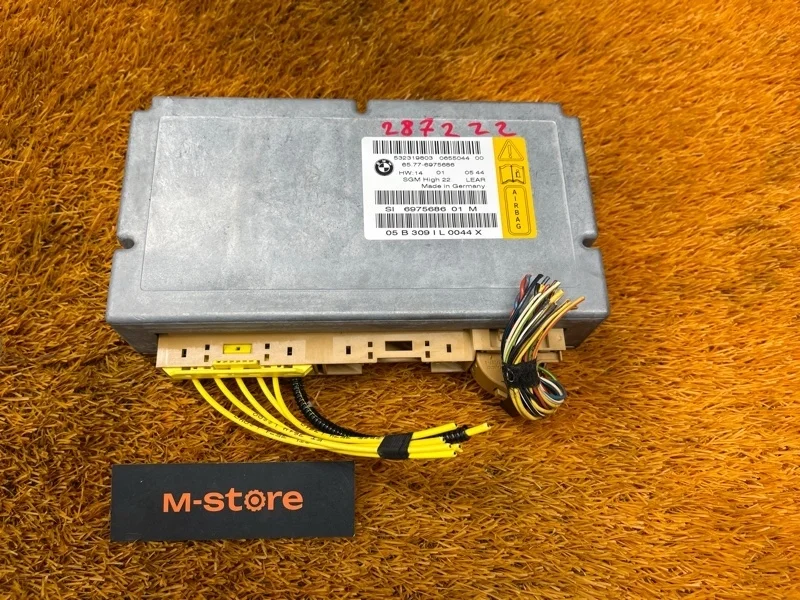 Блок управления Airbag Bmw 5-Series 2005 65776975686 E60 N52B25A