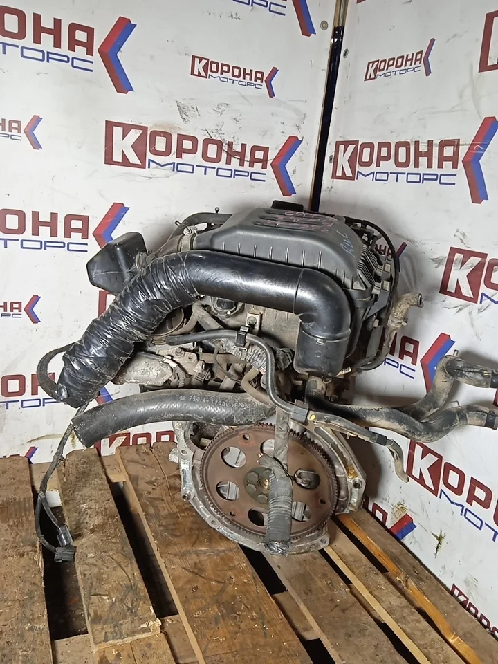 Двигатель G3LA Б/У Контрактный в сборе с навеской G3LAEP000841