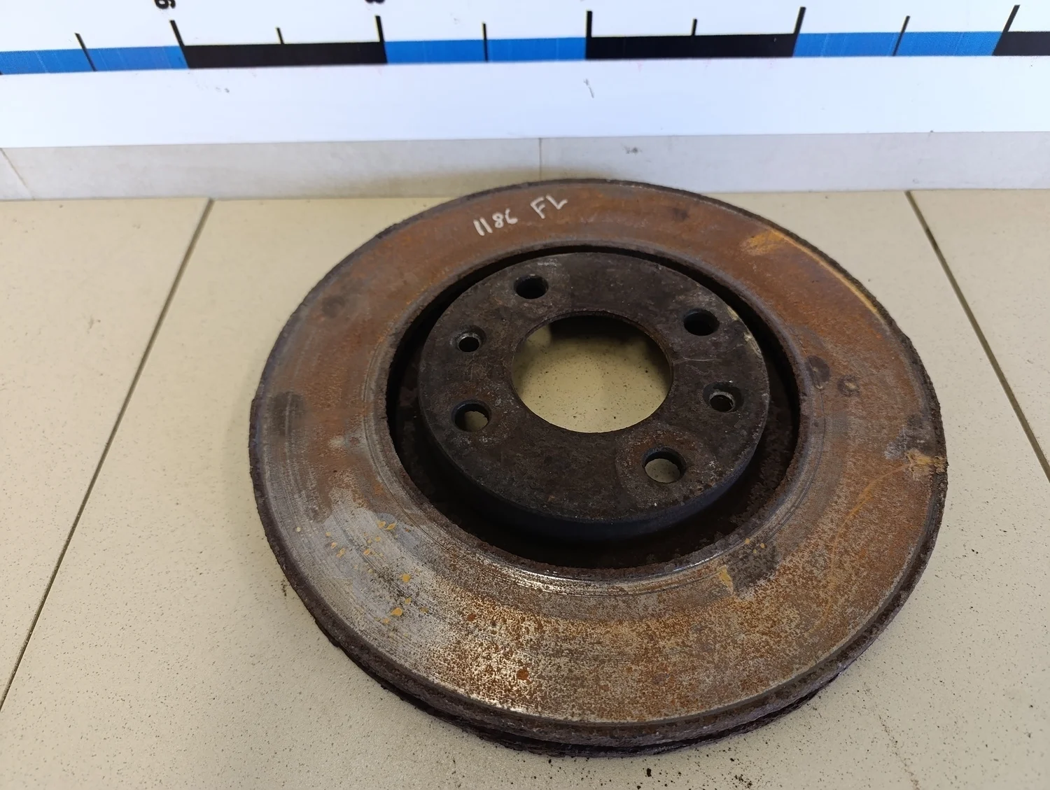 Диск тормозной передний вентилируемый 307 2001-2007