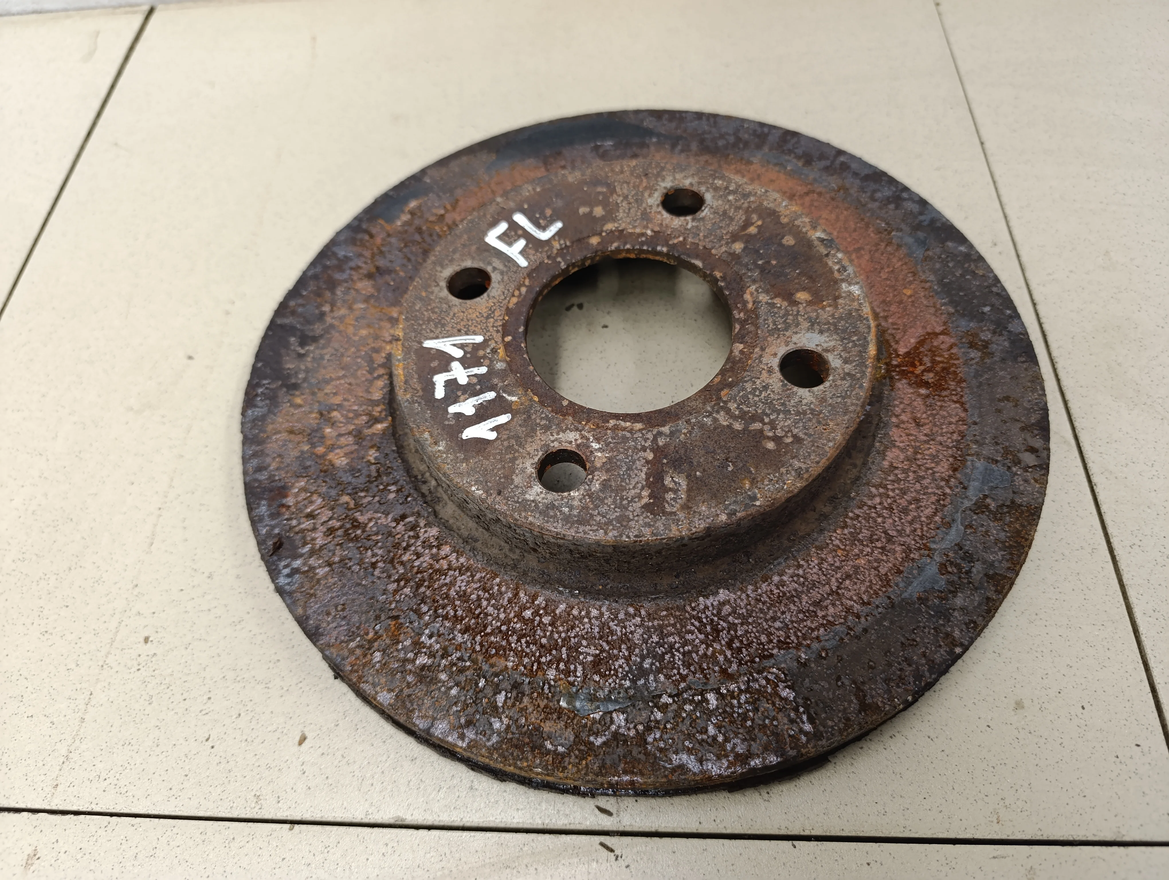 Диск тормозной передний вентилируемый Fiesta 1995-2000