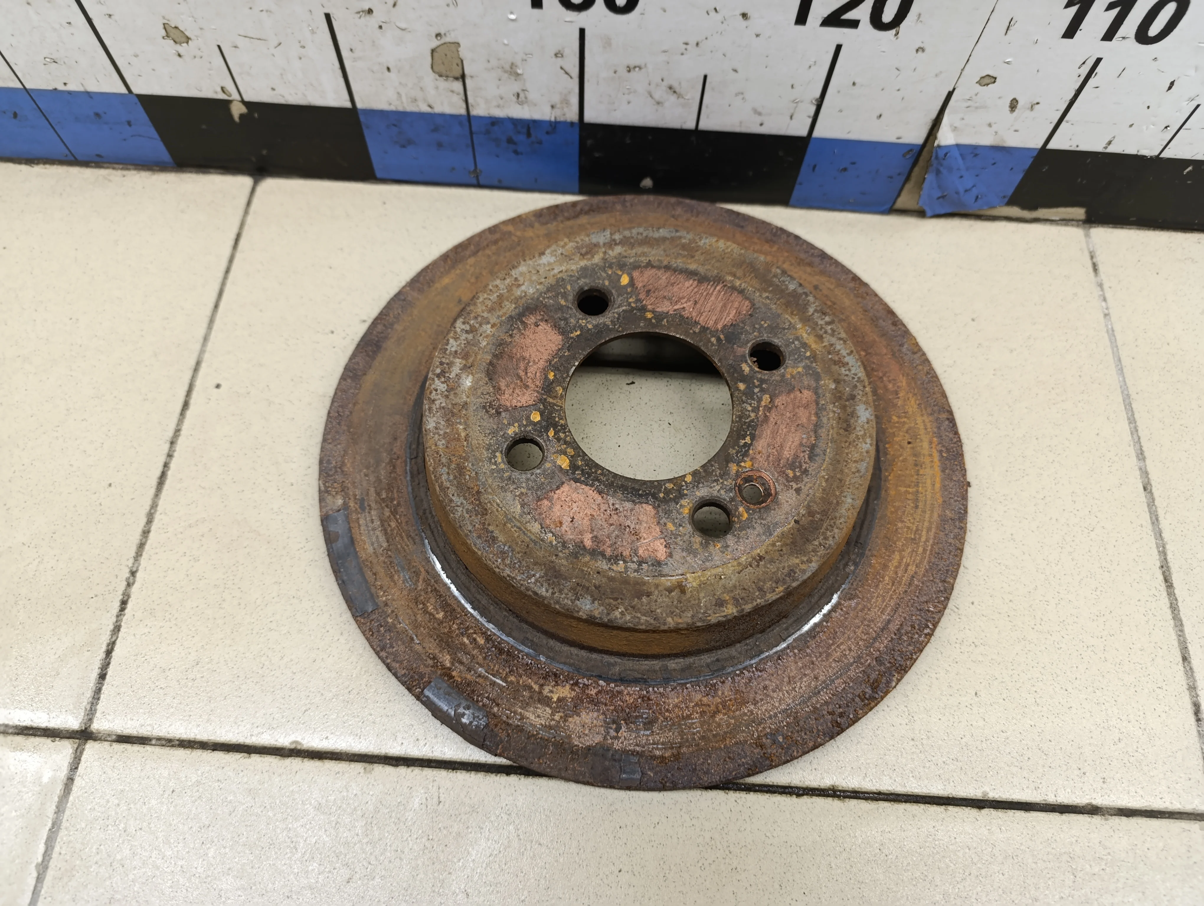 Диск тормозной задний Solaris 2010-2017