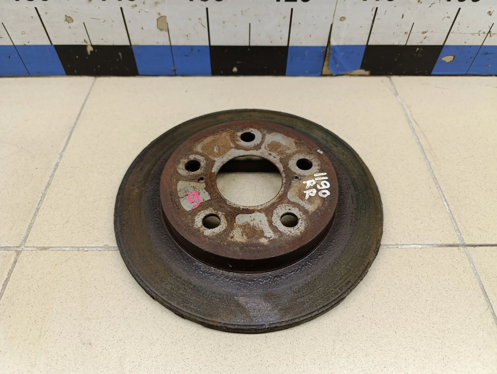 Диск тормозной задний Corolla E15 2006-2013