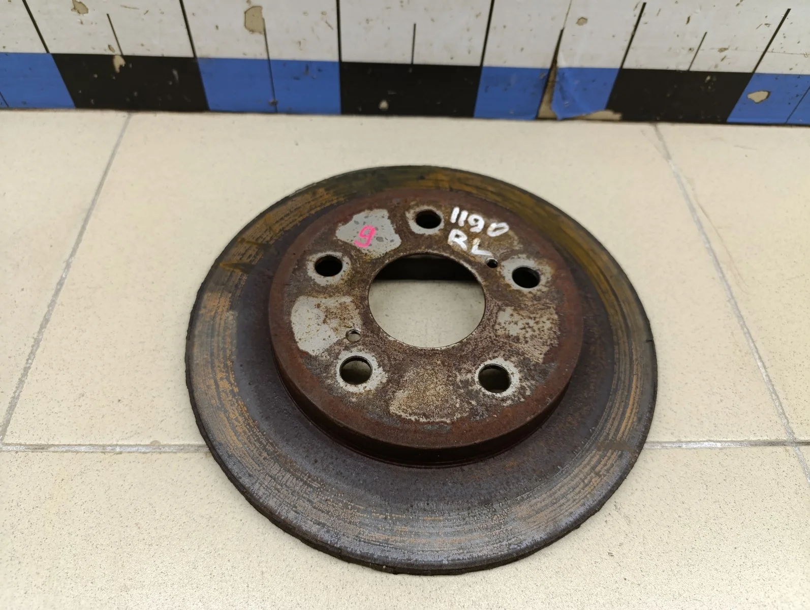 Диск тормозной задний Corolla E15 2006-2013