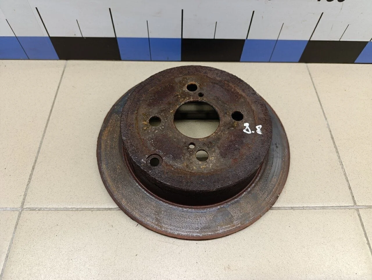 Диск тормозной задний Corolla E12 2001-2006