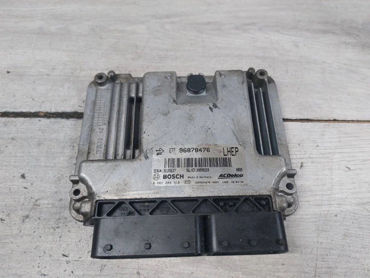 блок управления двигателем Chevrolet Captiva