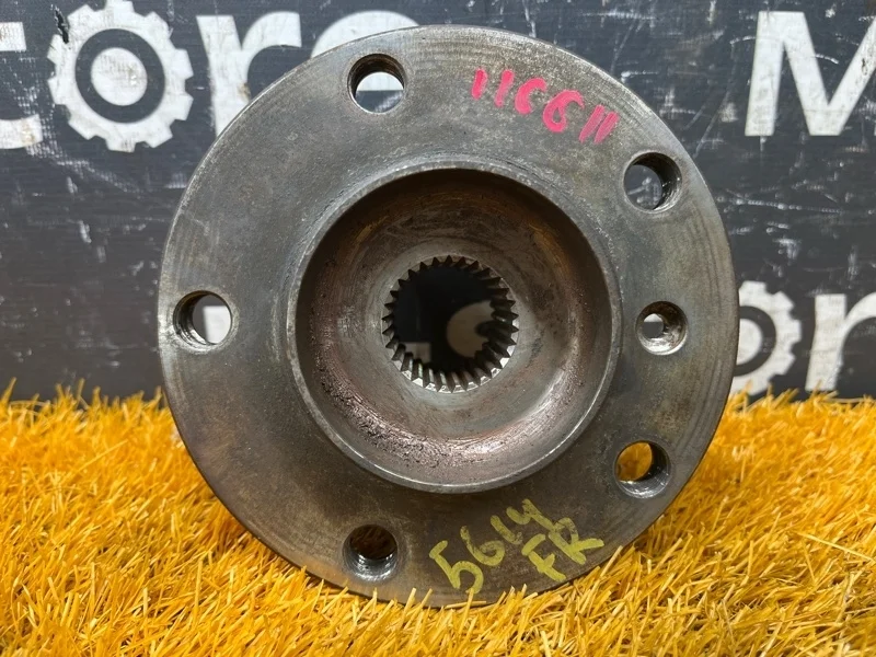 Ступица Bmw X5 2008 31226882263 E70 N52B30A, передняя правая