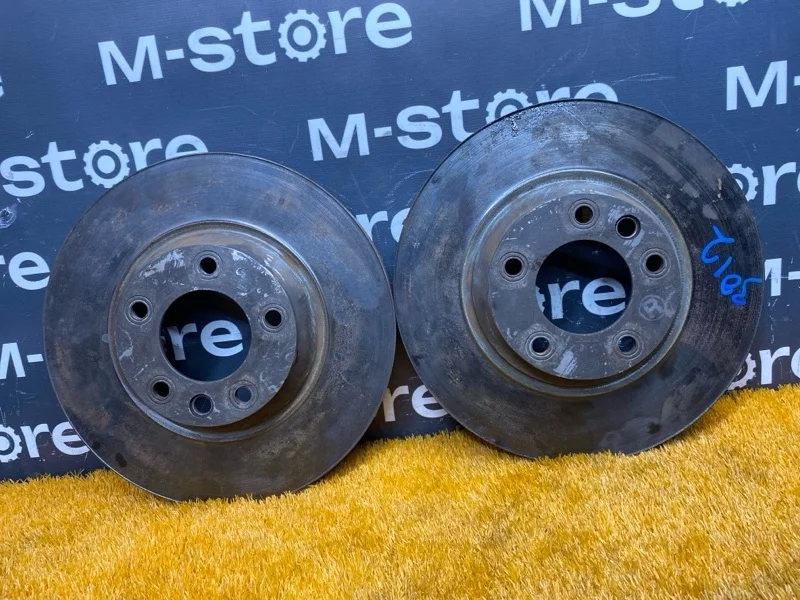 Диск тормозной Porsche Cayenne 2007 7L5615302K 957 M4801, передний