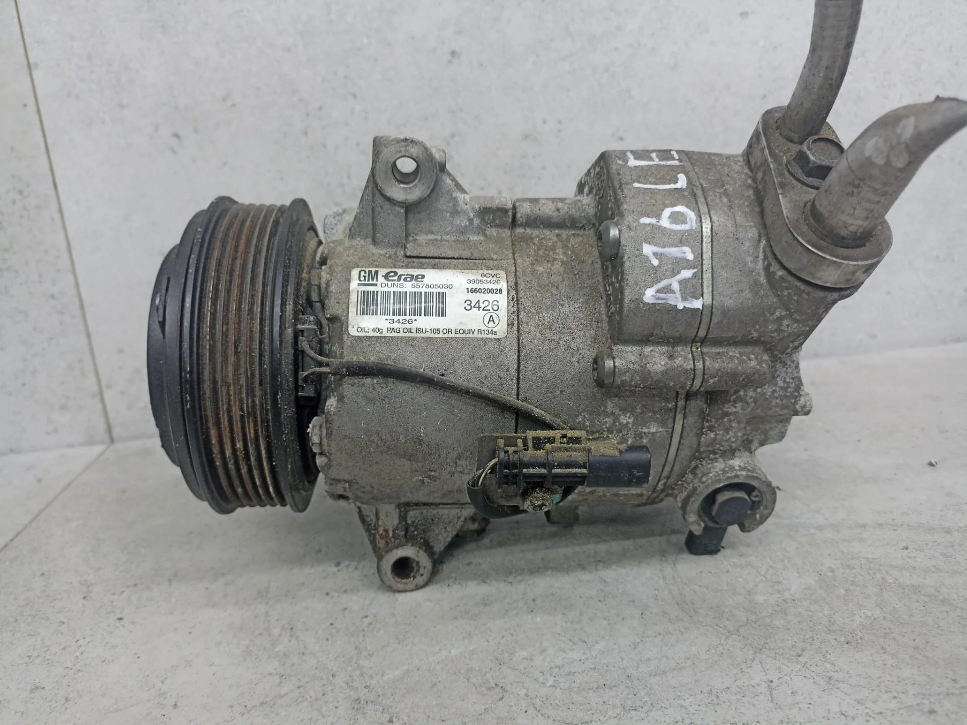 Компрессор кондиционера Opel Astra J рест.