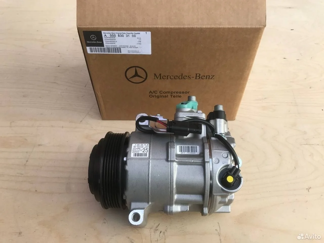 Компрессор кондиционера mercedes ml gl gle x166