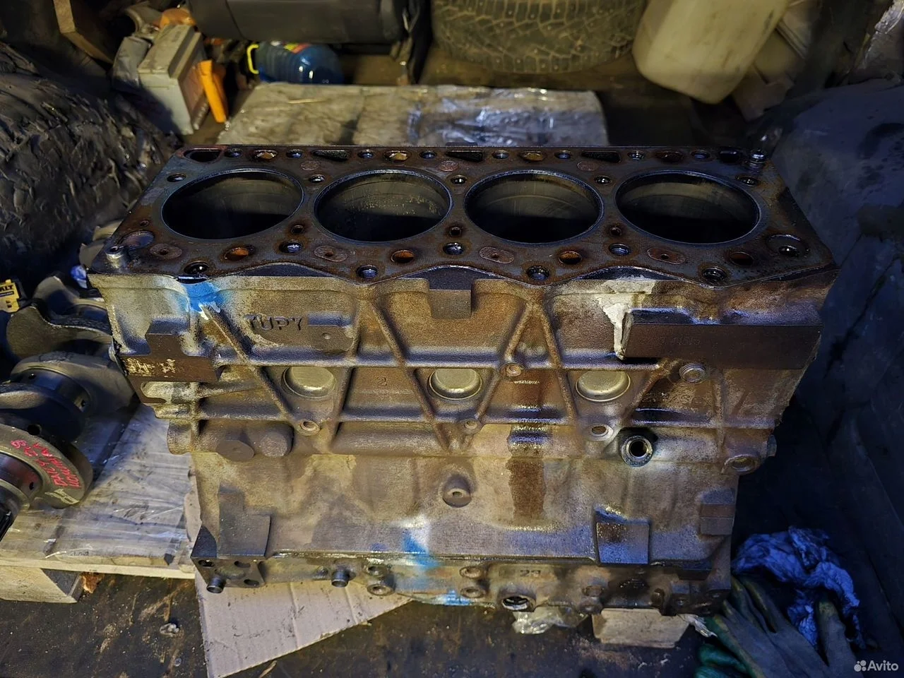 Блок цилиндров 8140.43s 2.8 sofim iveco daily 3 fi