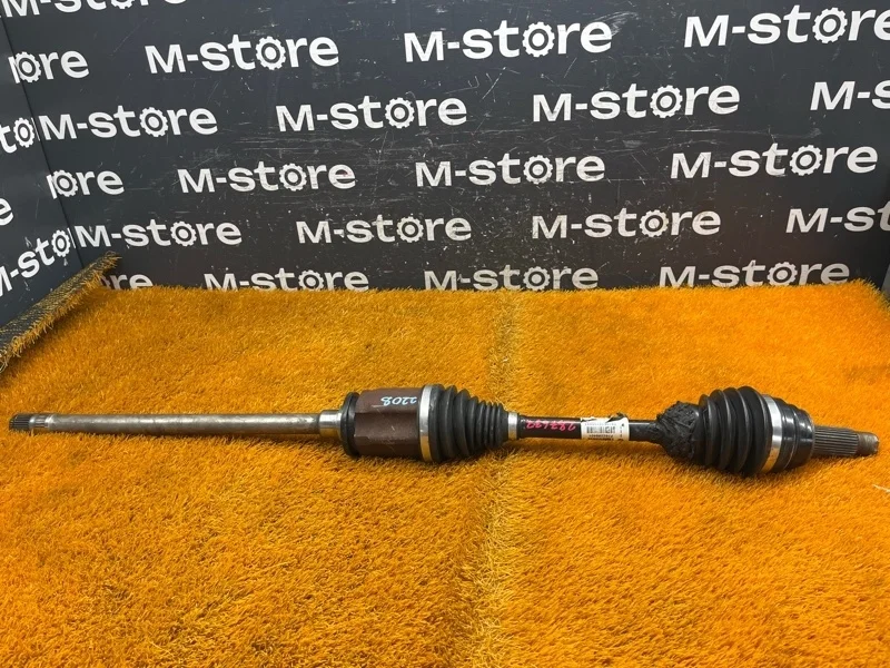 Привод Bmw X5 2011 7622884 E70 N55B30A, передний правый