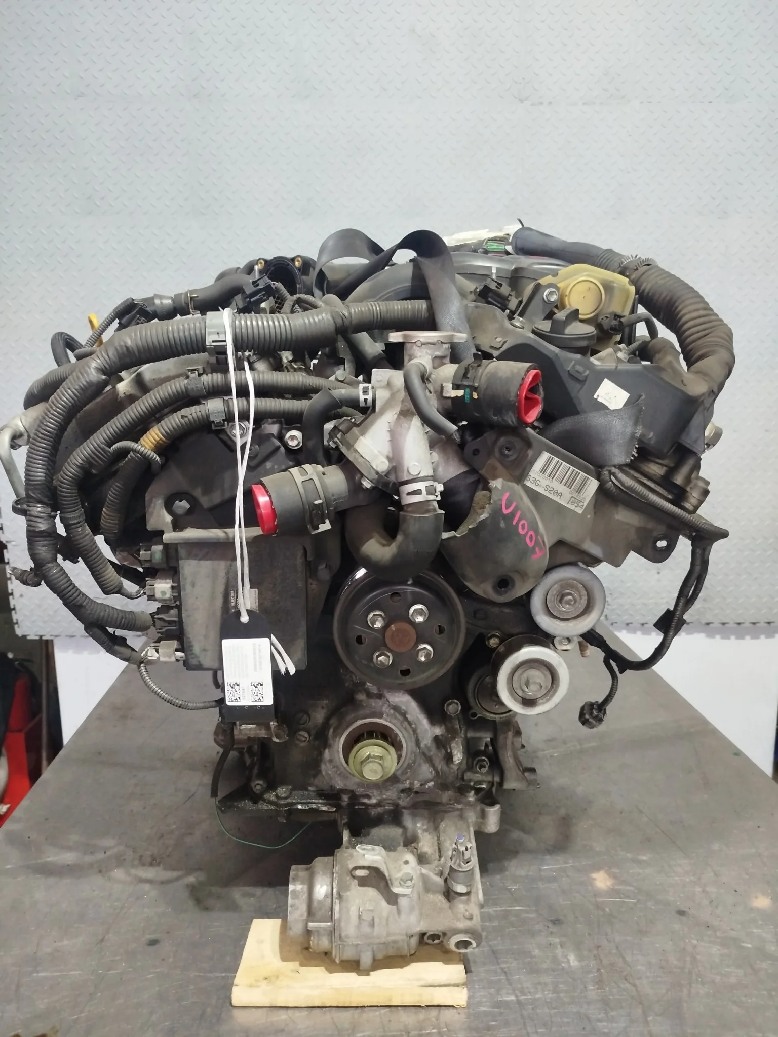 Двигатель TOYOTA LEXUS 3GR-FSE CROWN CROWN MAJESTA GS300 MARK X GRS182 GRS190 GRS202 GRX121 2WD 1900031382 U1007-0116618