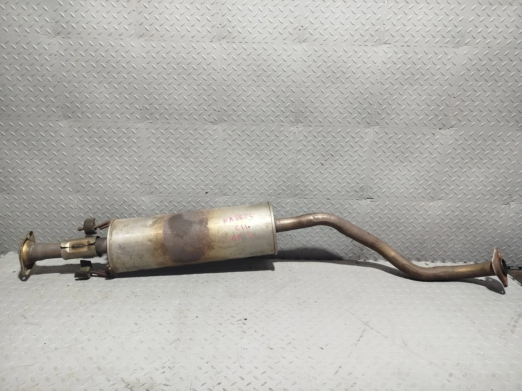 ГЛУШИТЕЛЬ NISSAN AD CUBE CUBIC NOTE TIIDA TIIDA LATIO WINGROAD ... SNC11 VJY12 VY12 Y12 YGNZ11 YGZ11 HR15-DE MR18-DE СРЕДНЯЯ ЧАСТЬ 2WD 4WD 20300ED000 NA8665