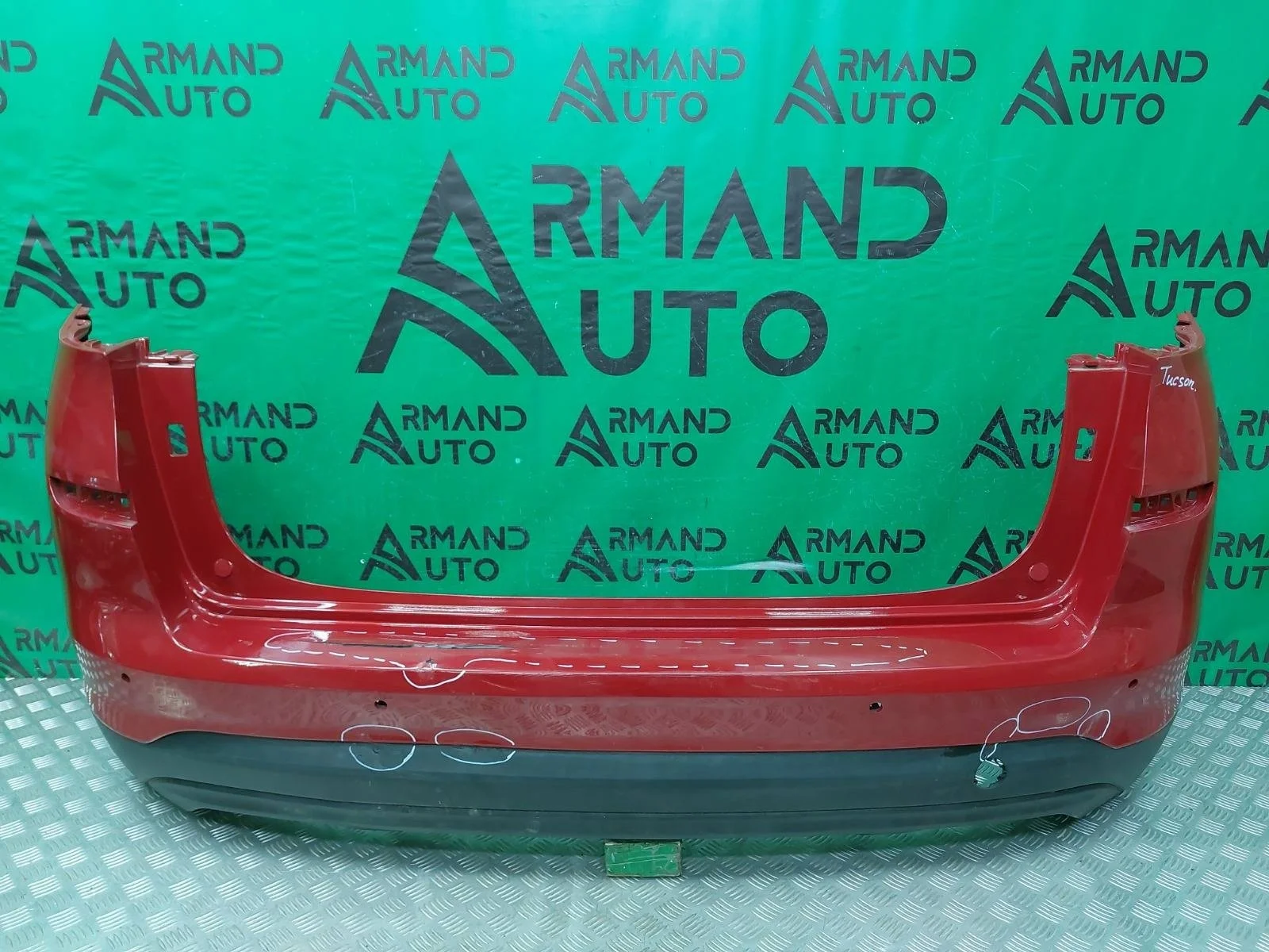 Бампер Hyundai Tucson 2018-2021 3