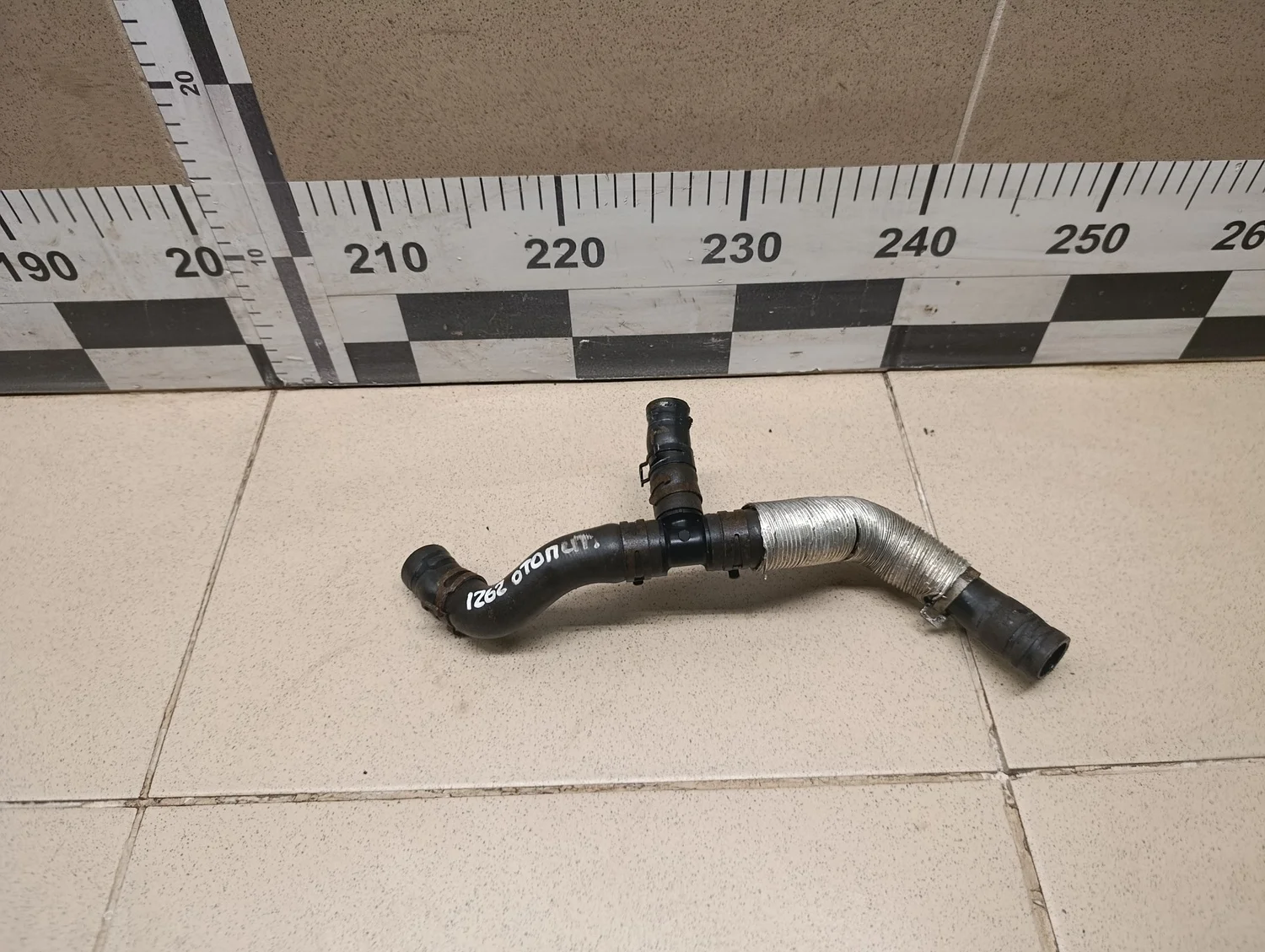 Патрубок отопителя Rapid 2013>