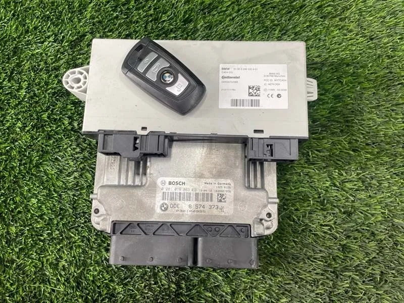 Комплект CAS DDE ключ Bmw 5Gt 2013 13618574373 F07 N57D30