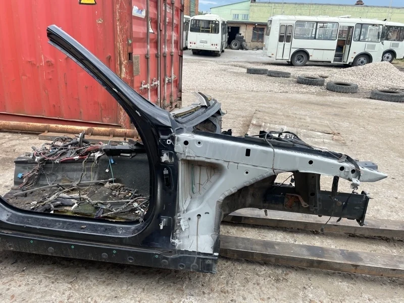 Лонжерон Bmw 3 2008 41147135610 E90 N52B25, передний правый