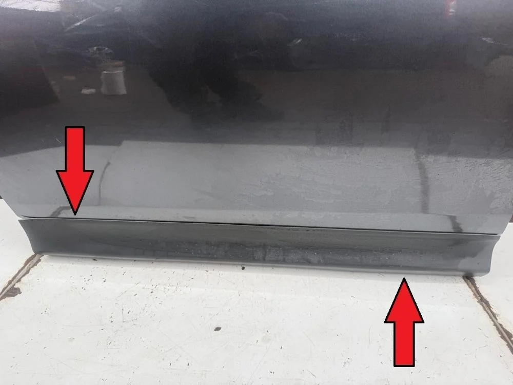 Молдинг двери нижний Toyota RAV4 IV (2012—2015)