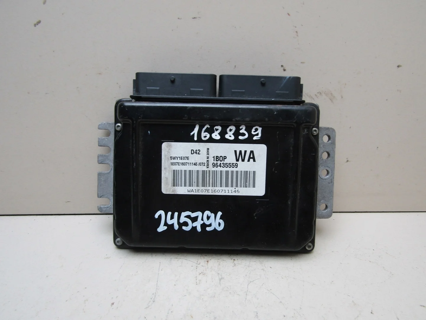 Блок управления двигателем Chevrolet Aveo (T250) 2005-2011  [96435559]  1.2 B12S1 в Вологде