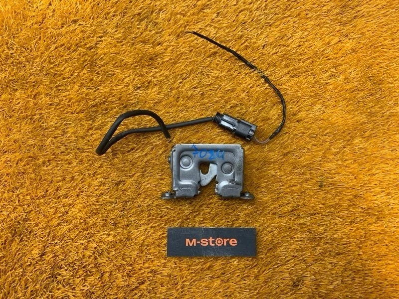 Замок капота Bmw X5 2010 7178753 E70 N55B30A, правый