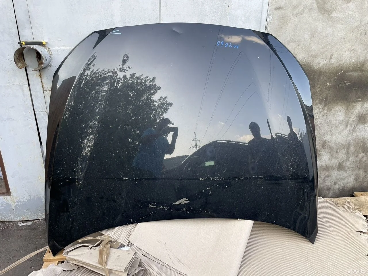 Капот в сборе бмв ф07 41617227768