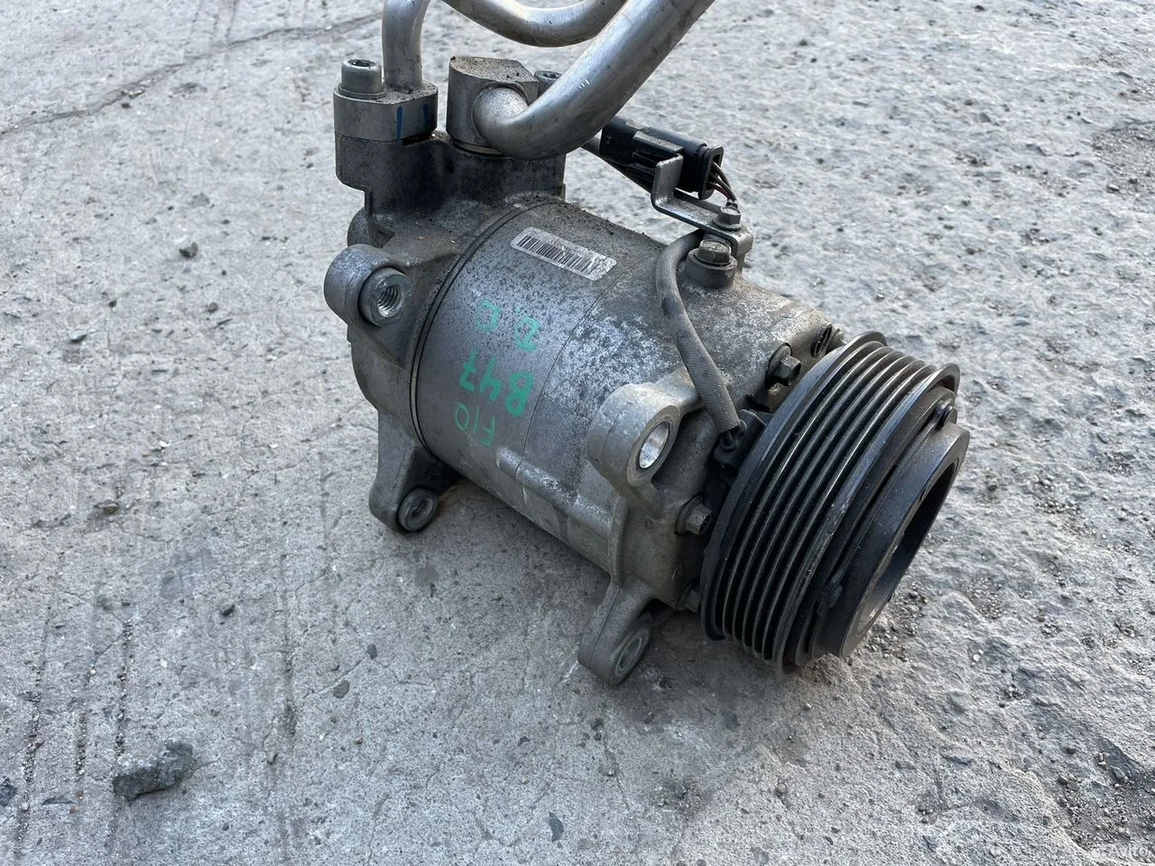 Компрессор кондиционера бмв г30 ф10 64529890655