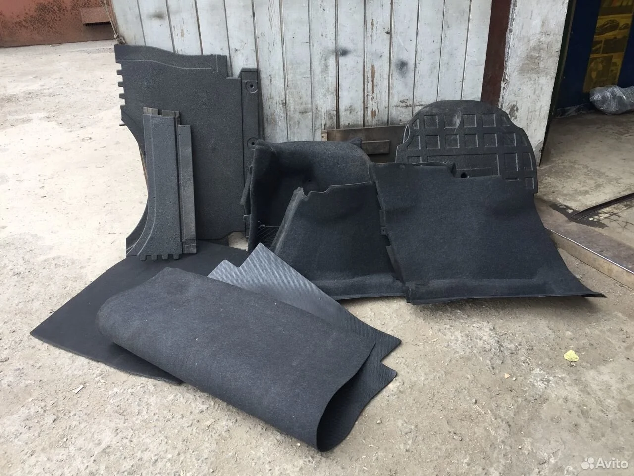 Обшивки багажника комплект бмв е60 51477024886