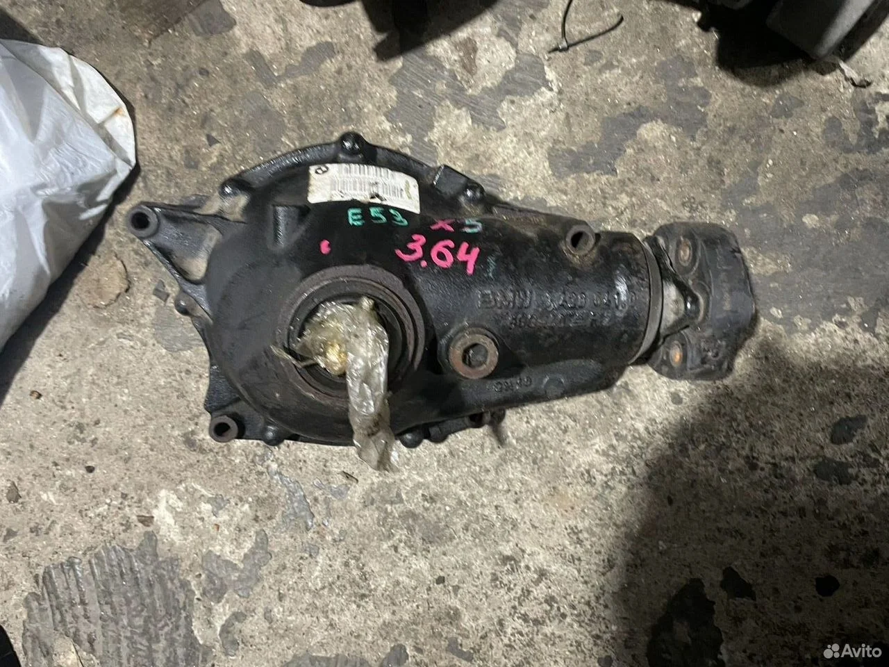 Редуктор передний 3.64 бмв е53 м62 31507508522