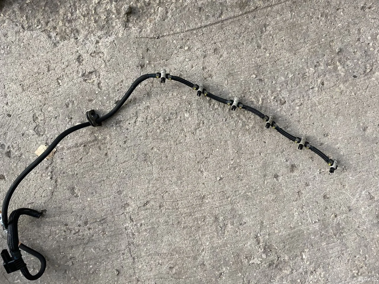 Трубка обратки форсунок н57 бмв ф10 ф07 ф01 е70