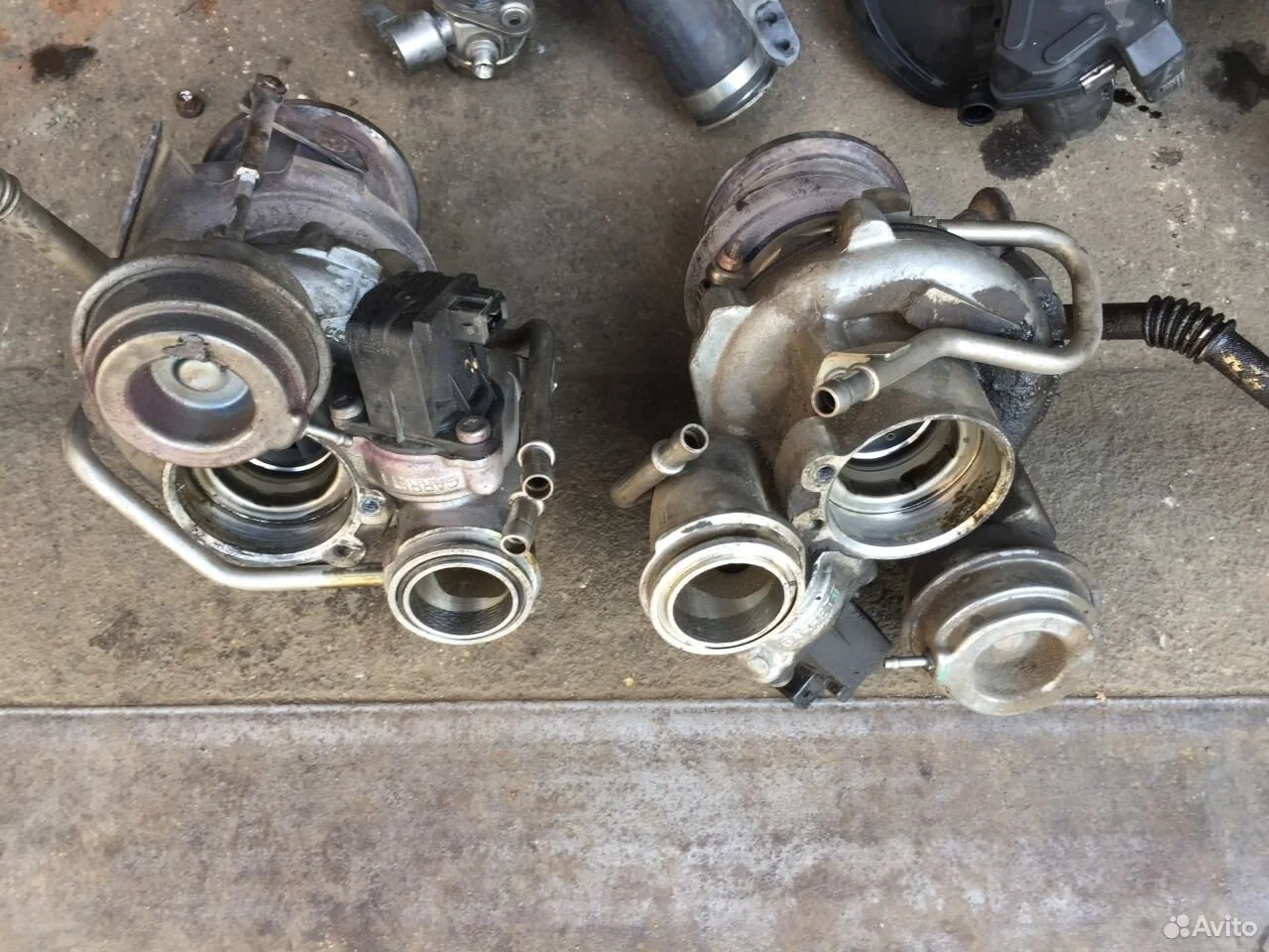 Турбина бмв мотор н63 n63 11657646092 11657576985