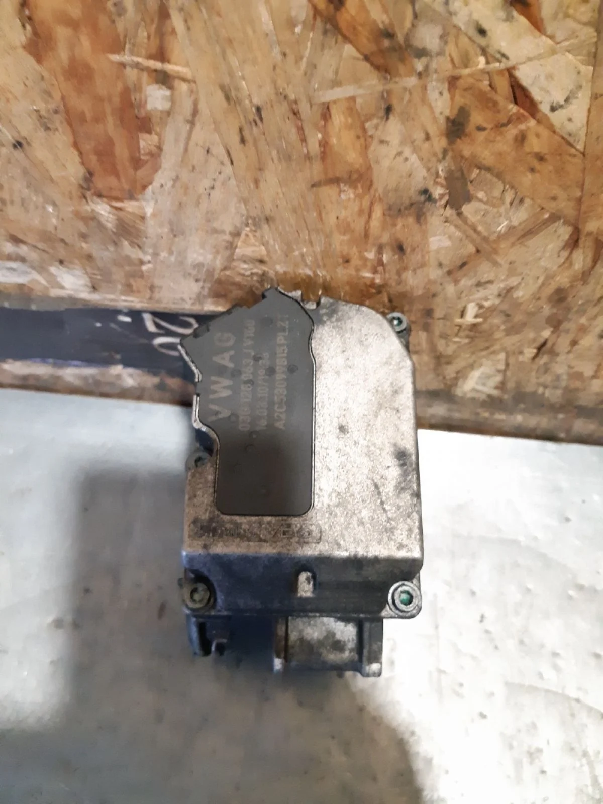 Заслонка дроссельная электрическая Skoda Octavia II рестайлинг (2008—2013) 2010 1Z/F9R