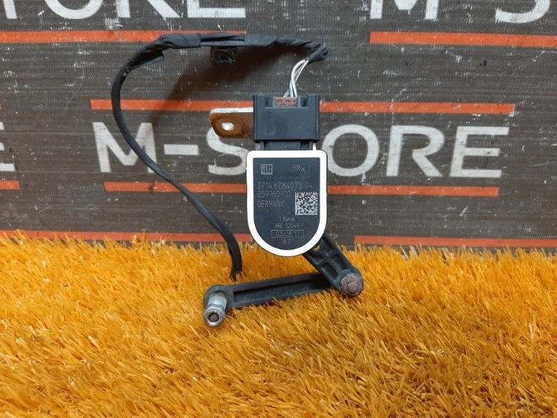 Датчик высоты дорожного просвета Bmw 7-Series 2011 37146784075 F01 N63B44, задний левый