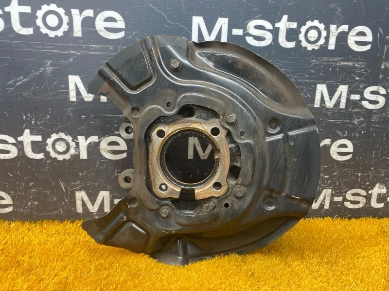 Кулак поворотный Bmw X3 2012 33406797569 F25 N20B20A, задний левый